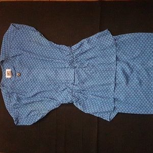 80s vintage ifi blue wiggle dress